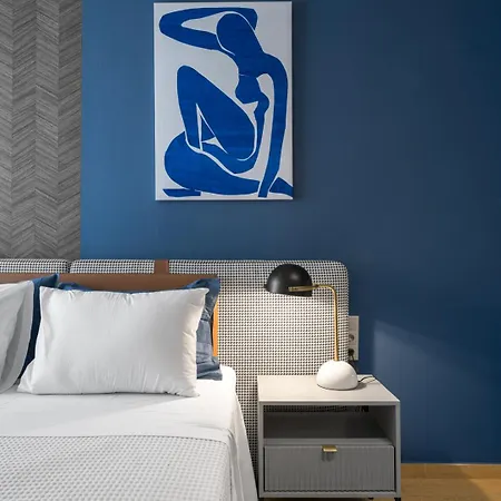 #Luxlikehome Tsimiski Blue Thessaloniki Buitenkant foto